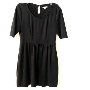 Black fit and flare dress!
